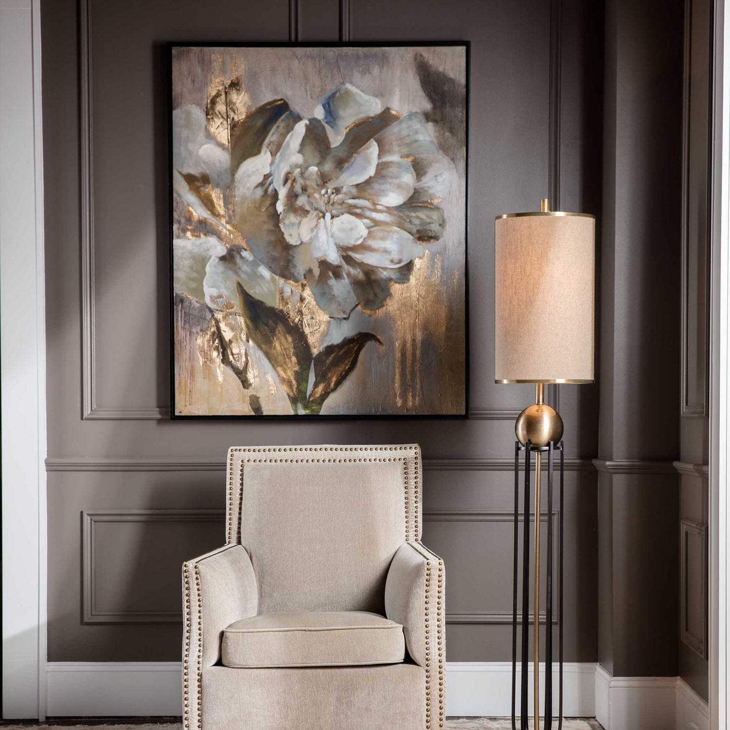 Uttermost Dazzling Floral Art