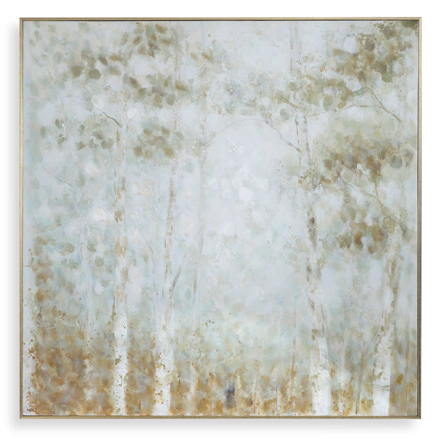 Uttermost Cotton Woods Hand Painted Canvas