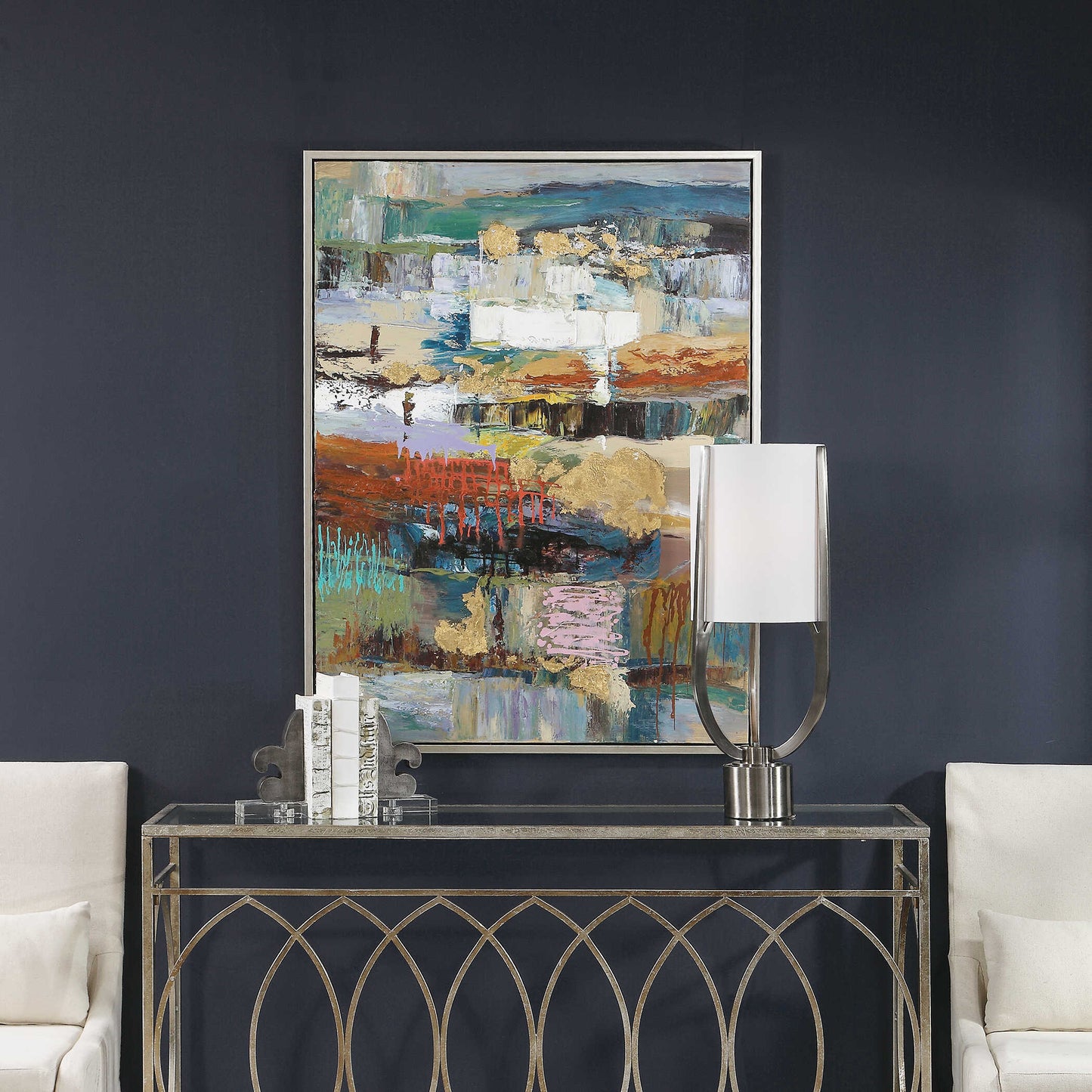 Uttermost Fiesta Hand Painted Canvas