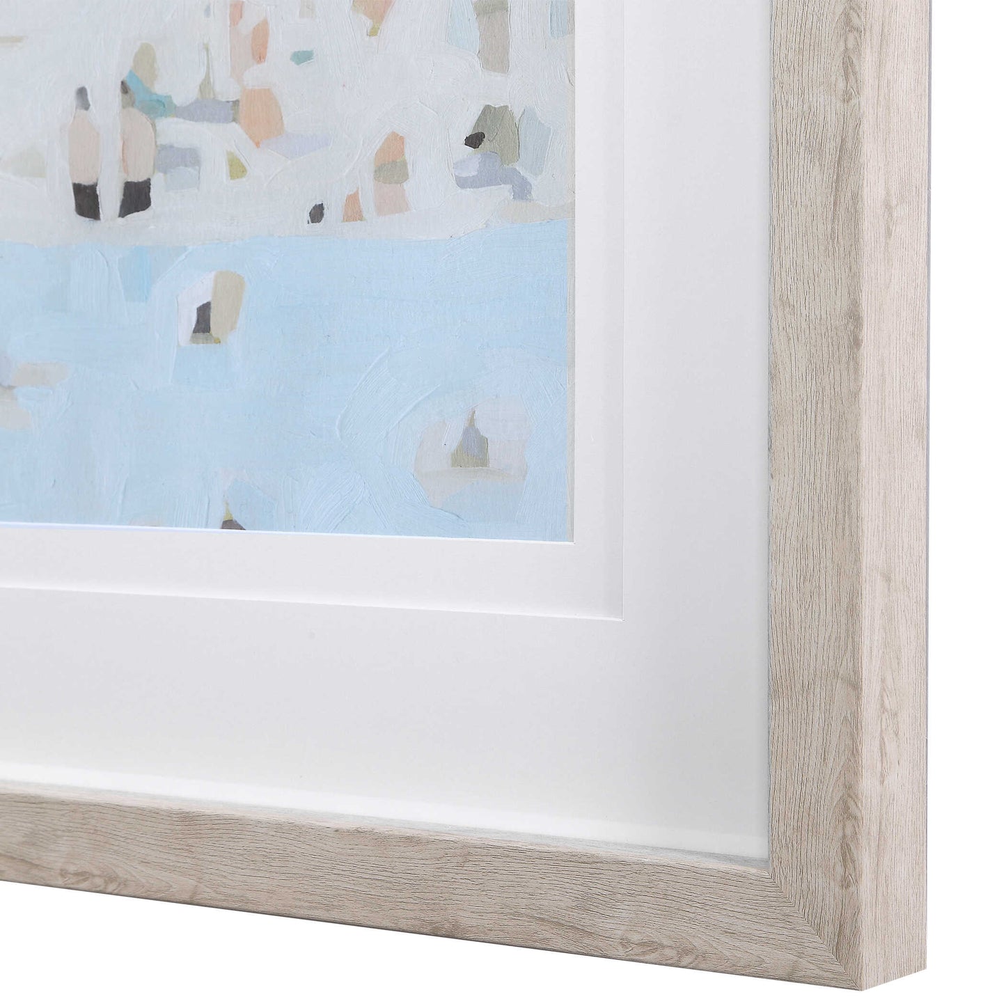 Uttermost Sea Glass Sandbar Framed Prints Set/2