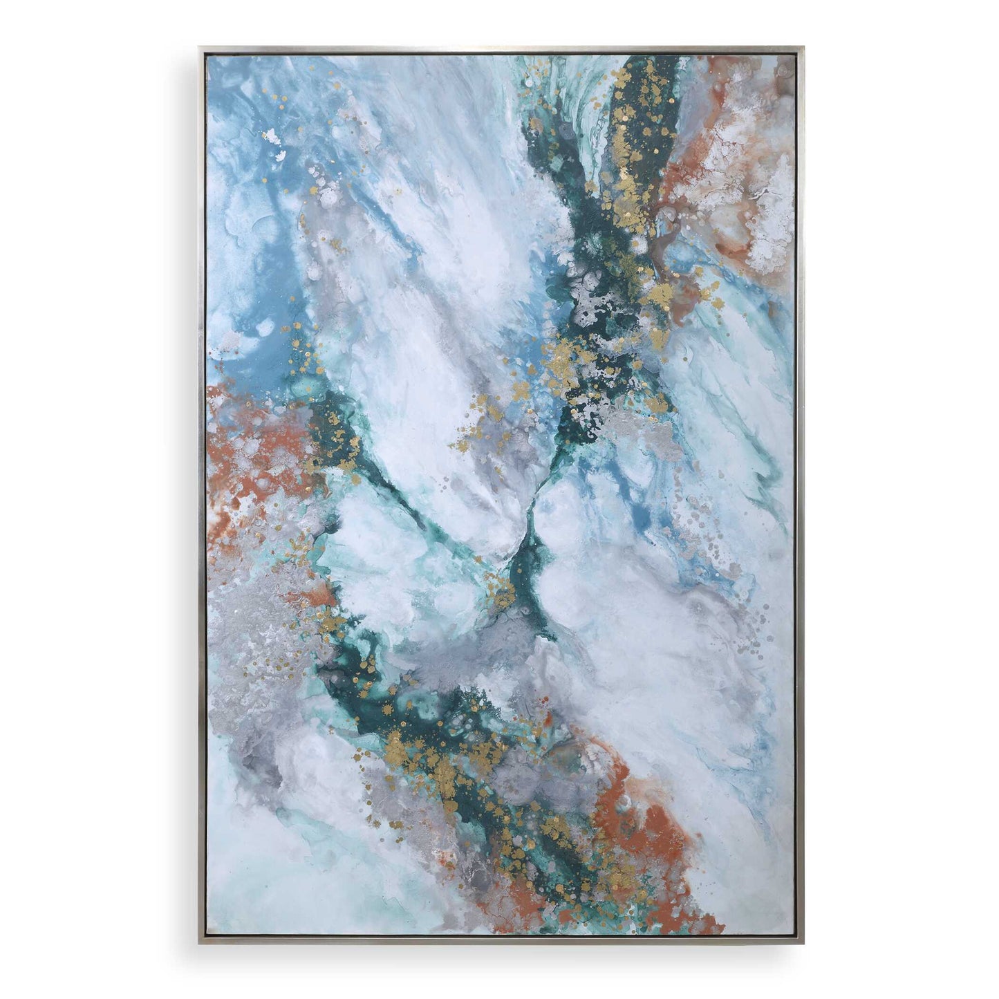 Uttermost Mercury Hand Abstract Art