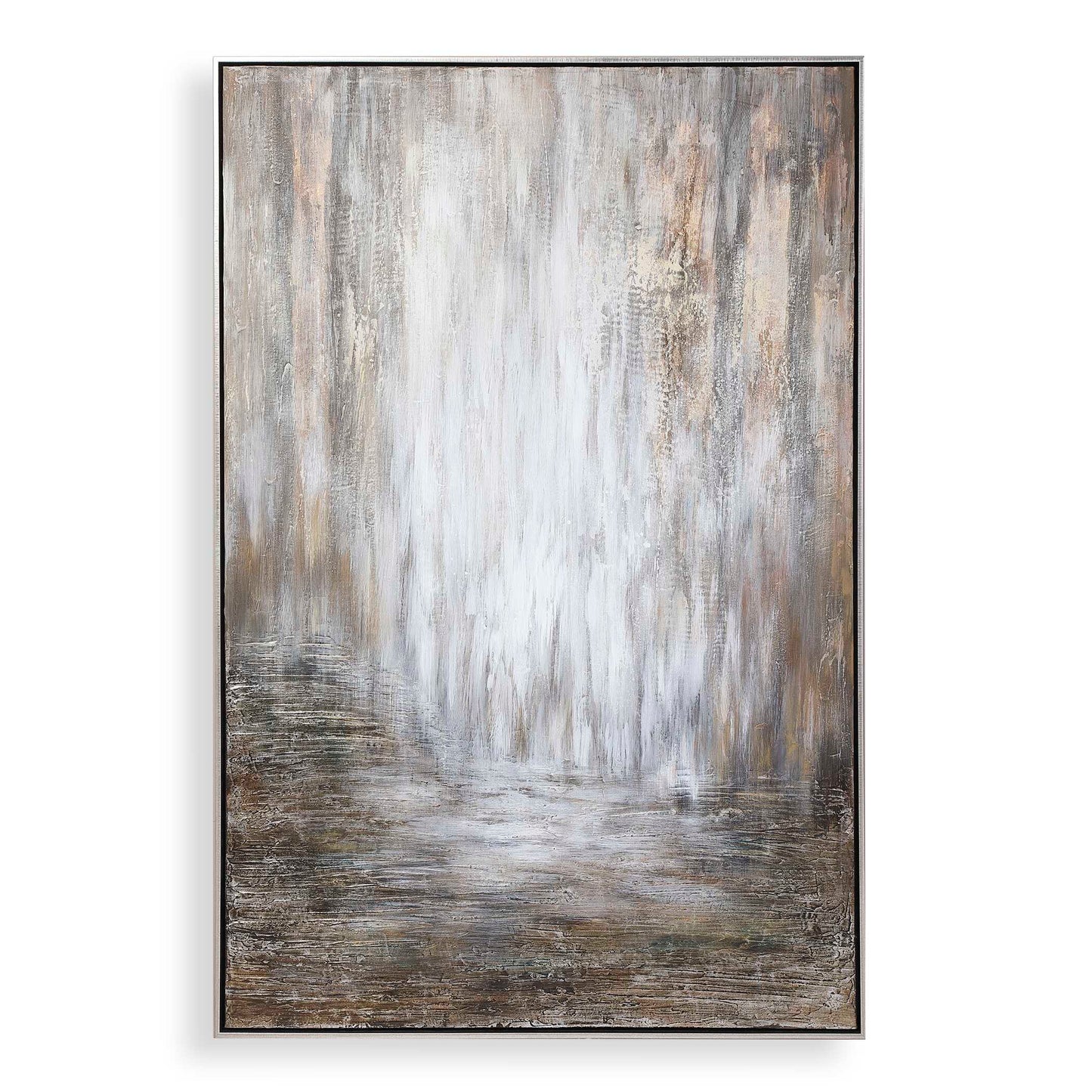 Uttermost Desert Rain Hand Painted Abstract Art