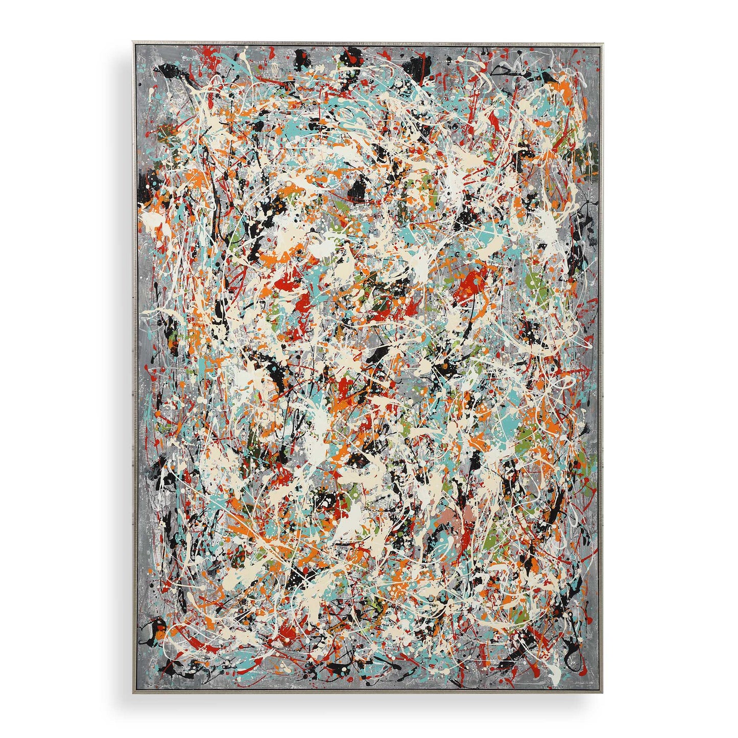 Uttermost Organized Chaos Hand Painted Canvas