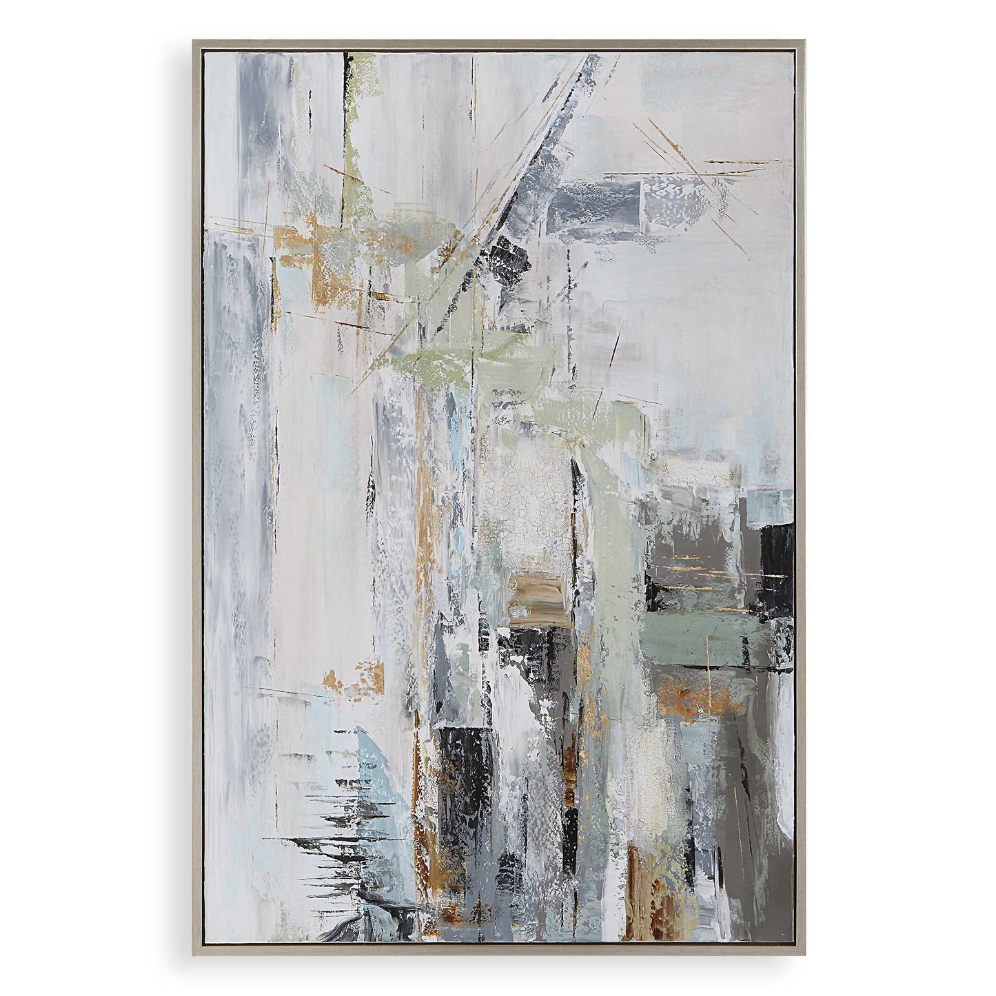 Uttermost Natural Springs Hand Painted Canvas Art