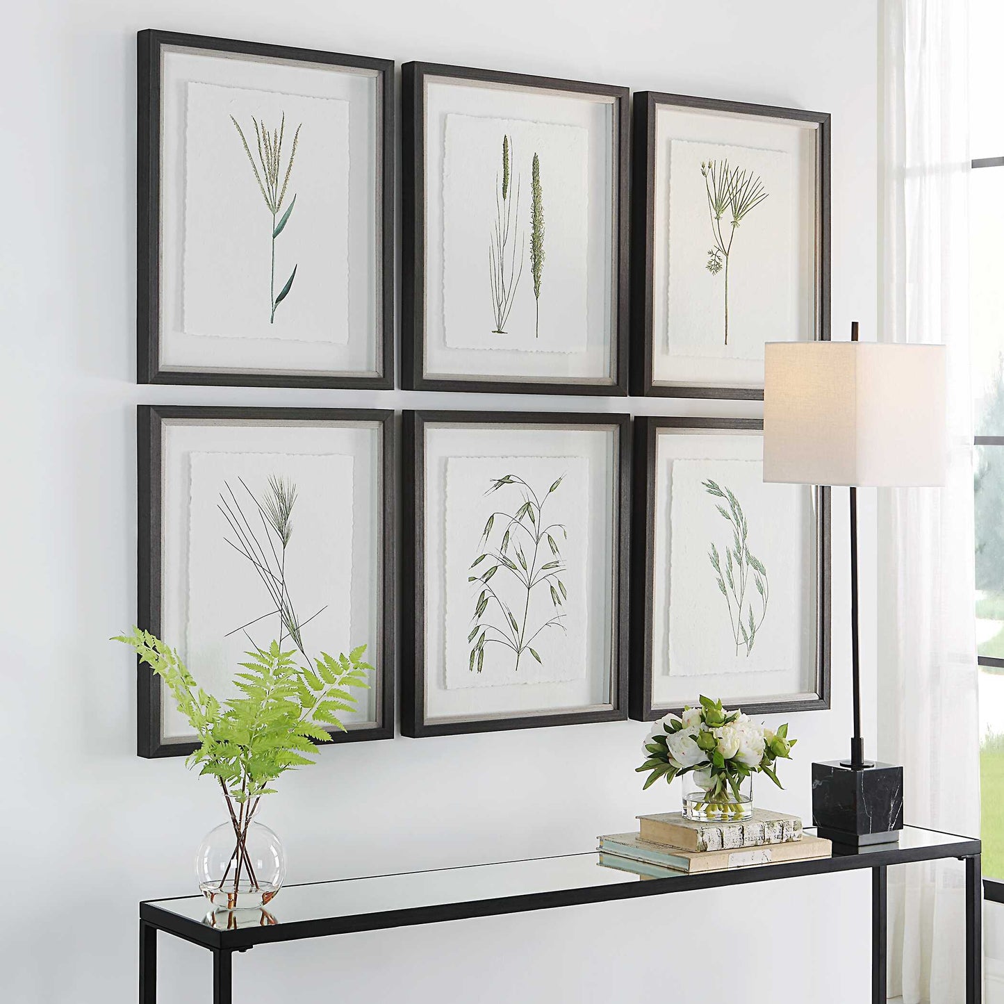 Uttermost Forest Finds Framed Prints Set/6
