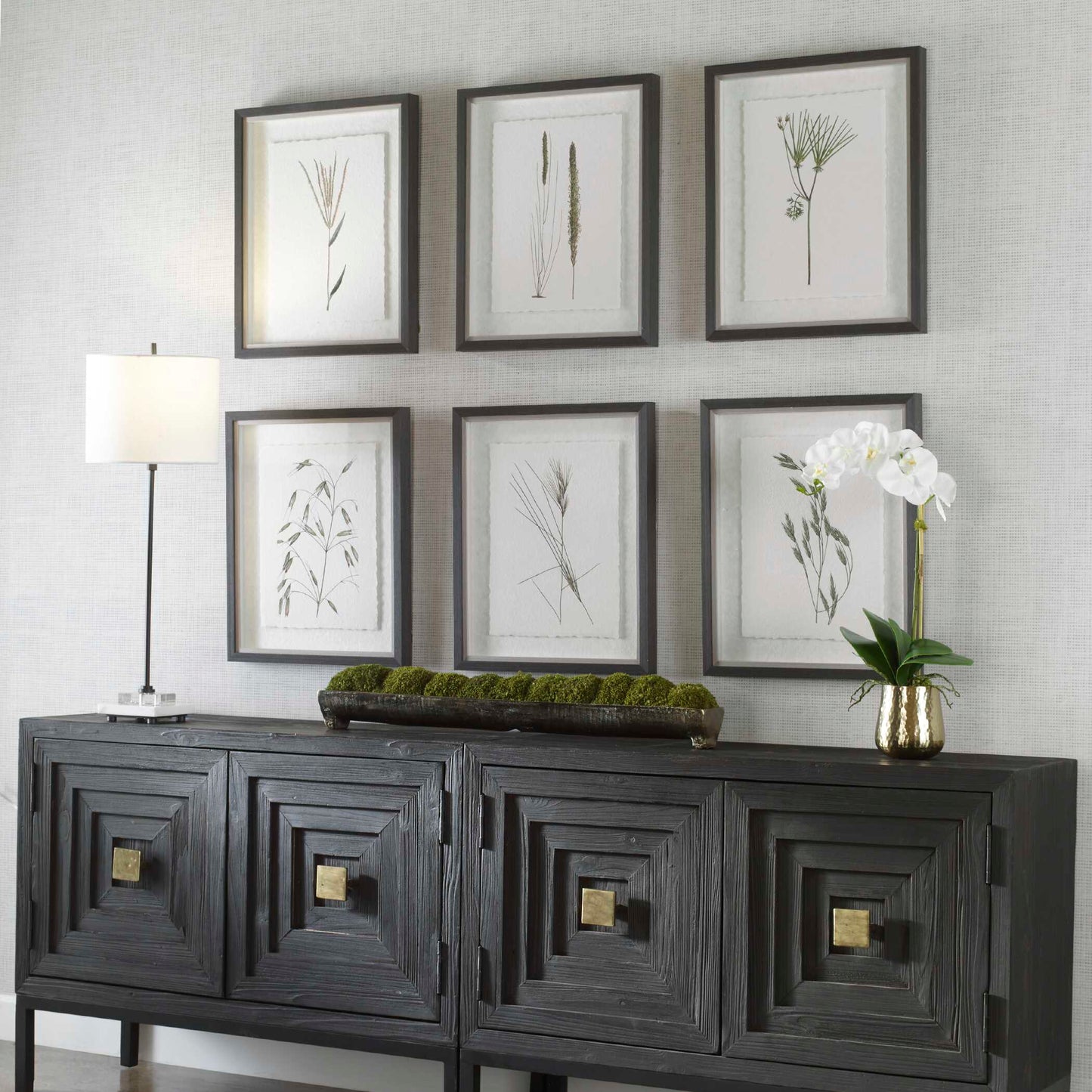 Uttermost Forest Finds Framed Prints Set/6