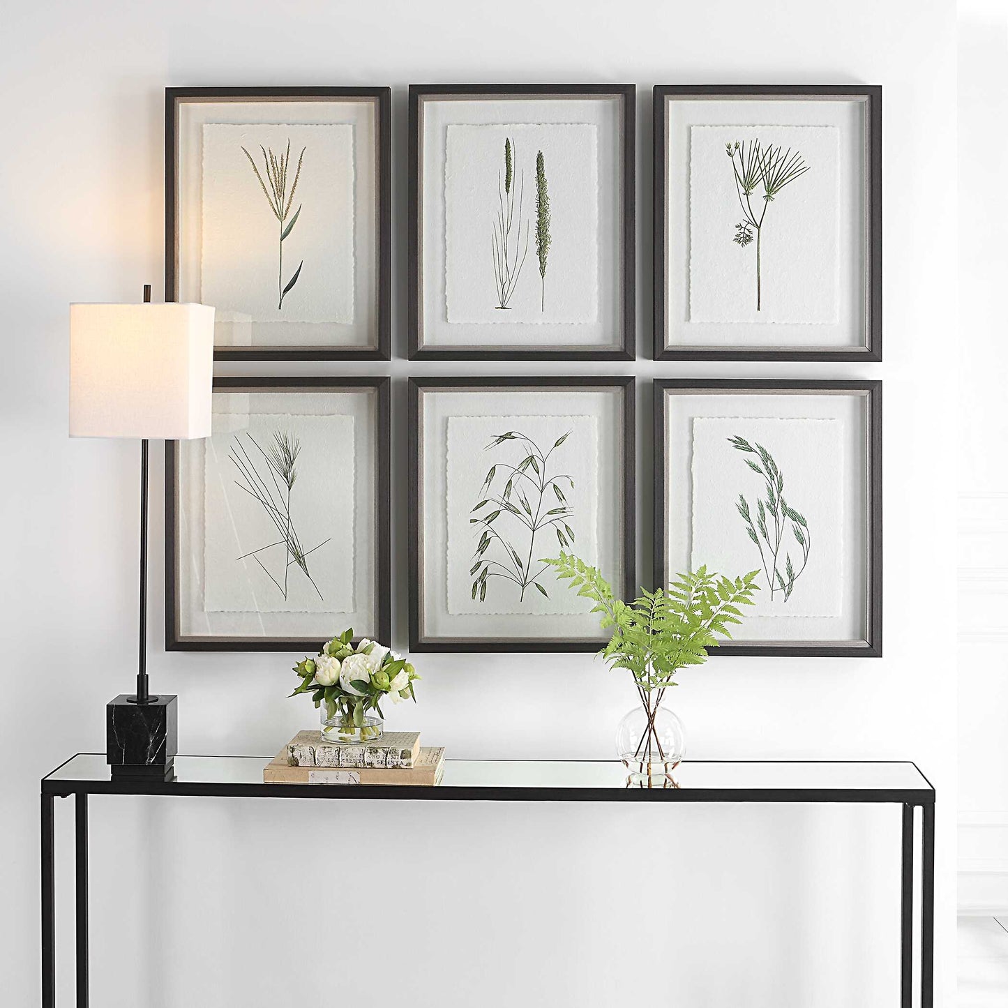 Uttermost Forest Finds Framed Prints Set/6