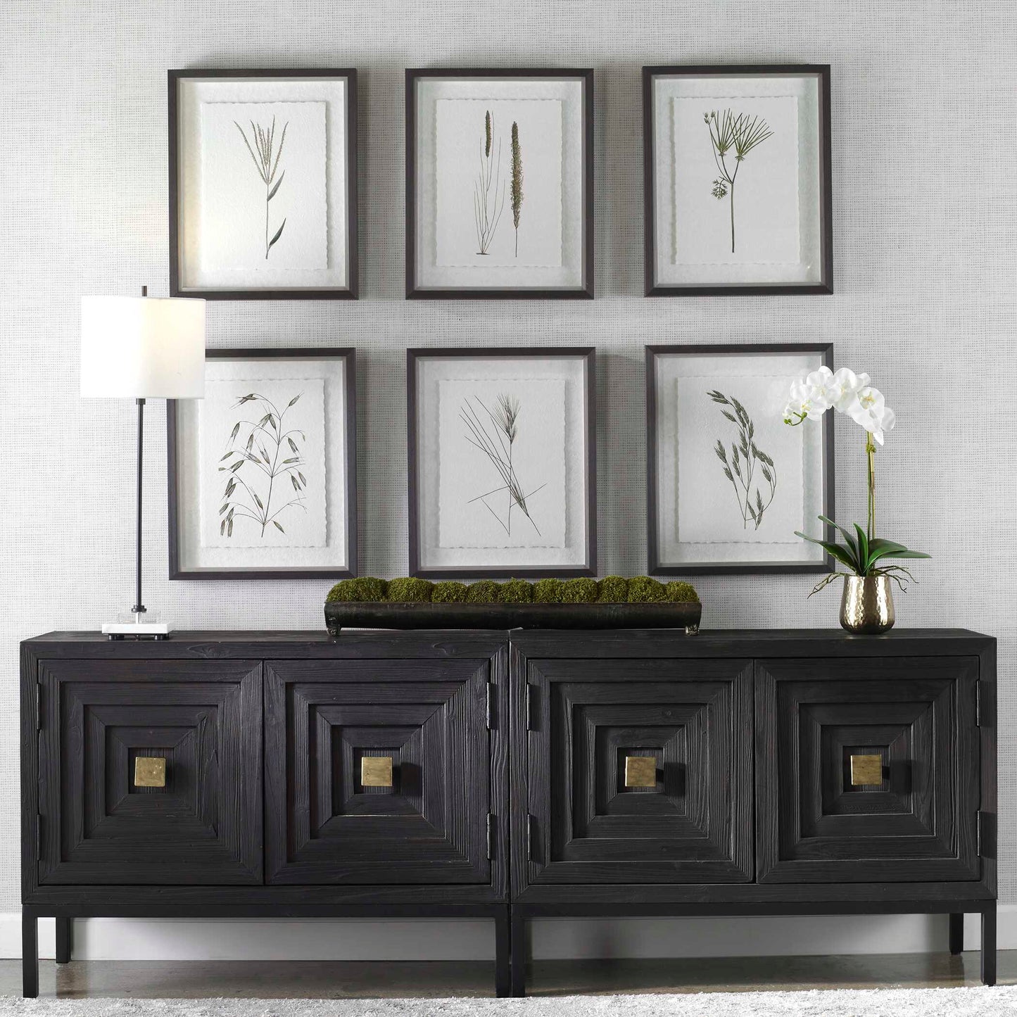 Uttermost Forest Finds Framed Prints Set/6