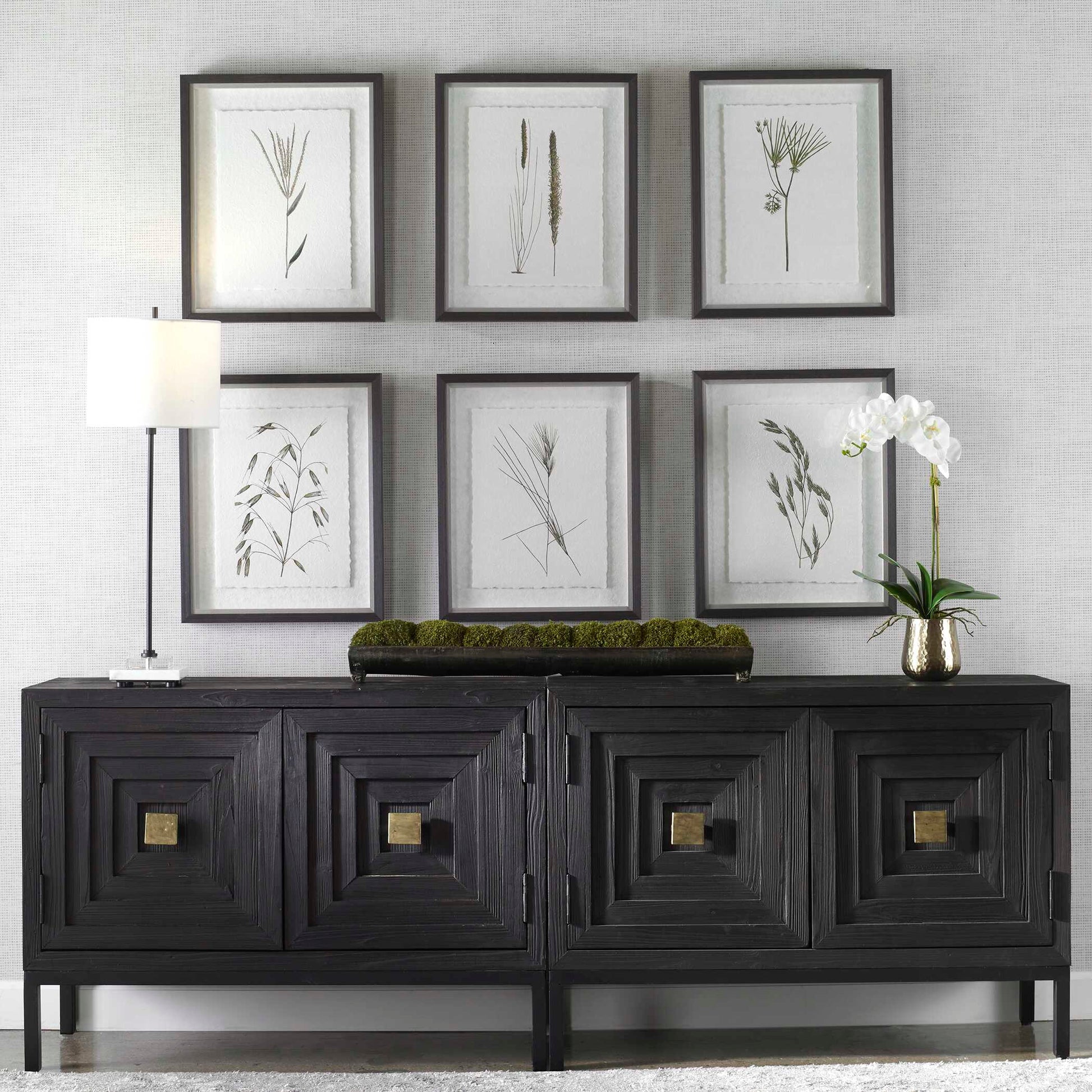 Uttermost Forest Finds Framed Prints Set/6