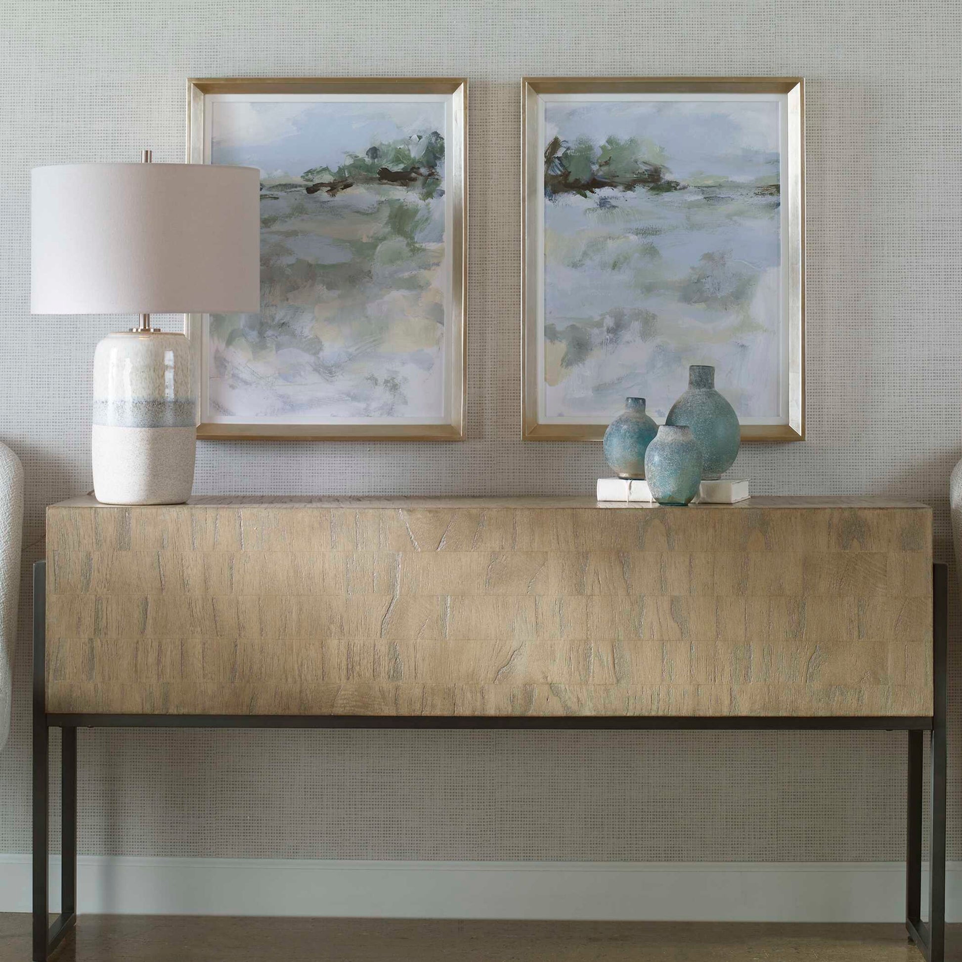 Uttermost Far Away View Framed Prints Set/2
