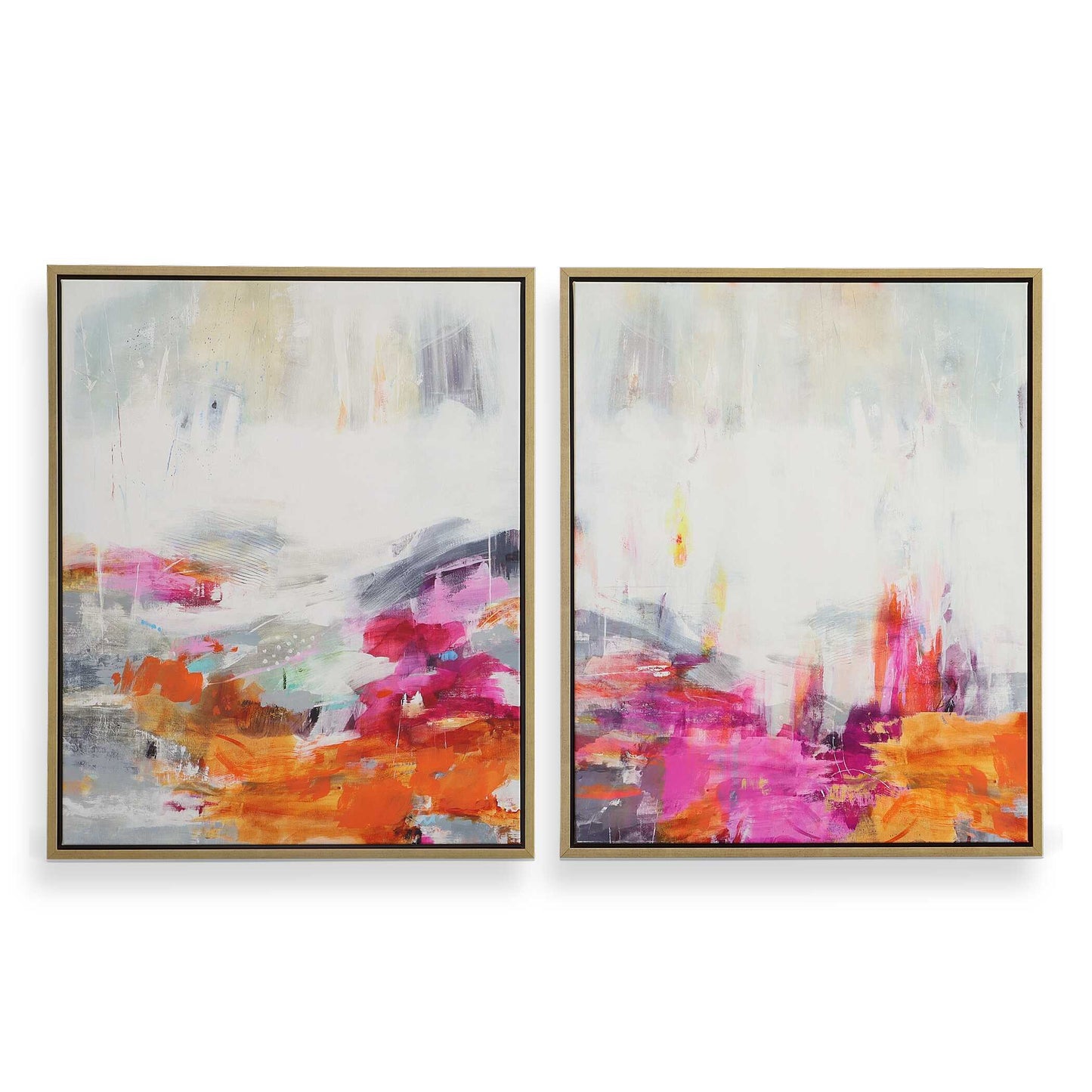 Uttermost Color Theory Framed Abstract Art Set/2