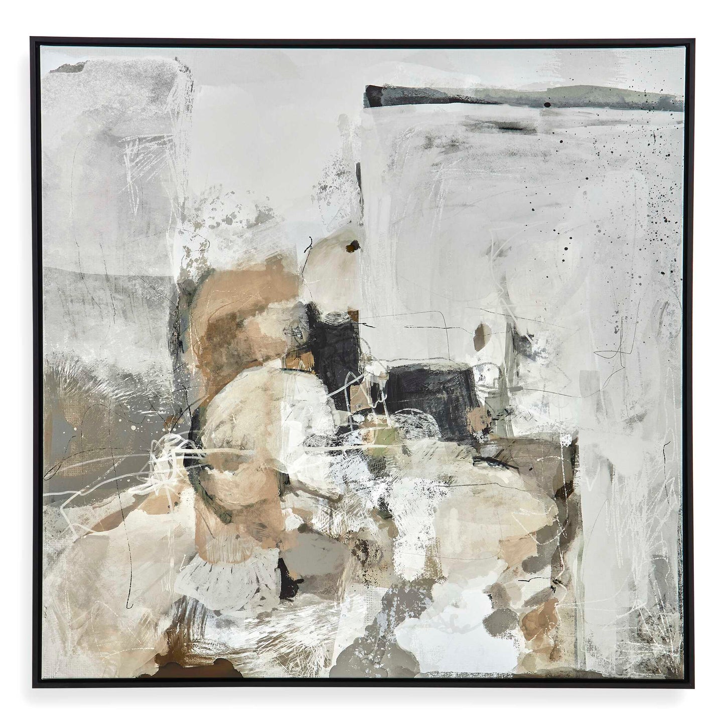 Uttermost Solace I Abstract Art On Canvas
