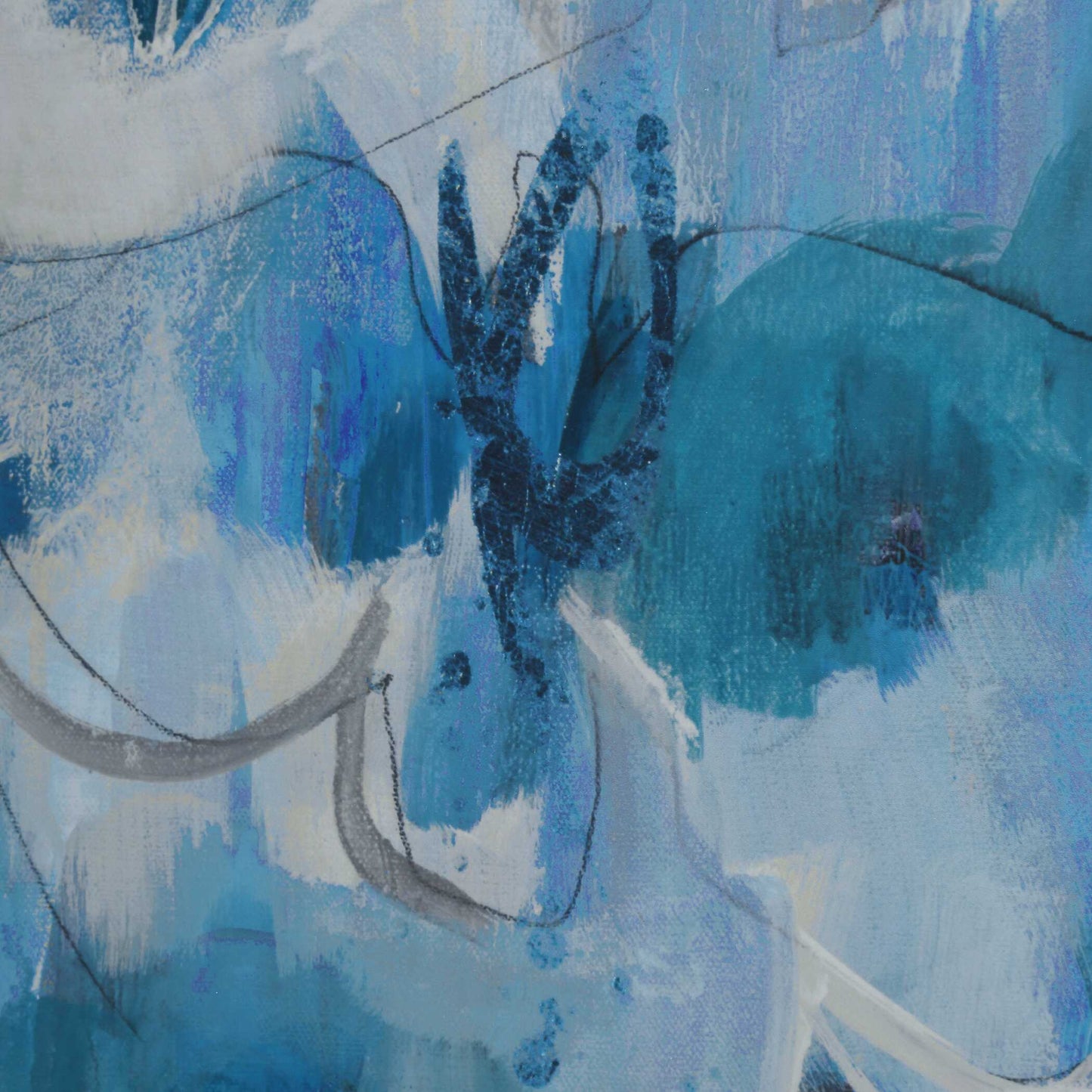 Uttermost Fresh Start Blue Abstract Prints Set/6