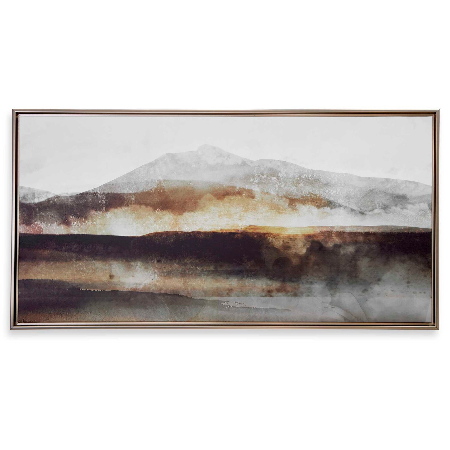 Uttermost Splash Of Land Framed Canvas