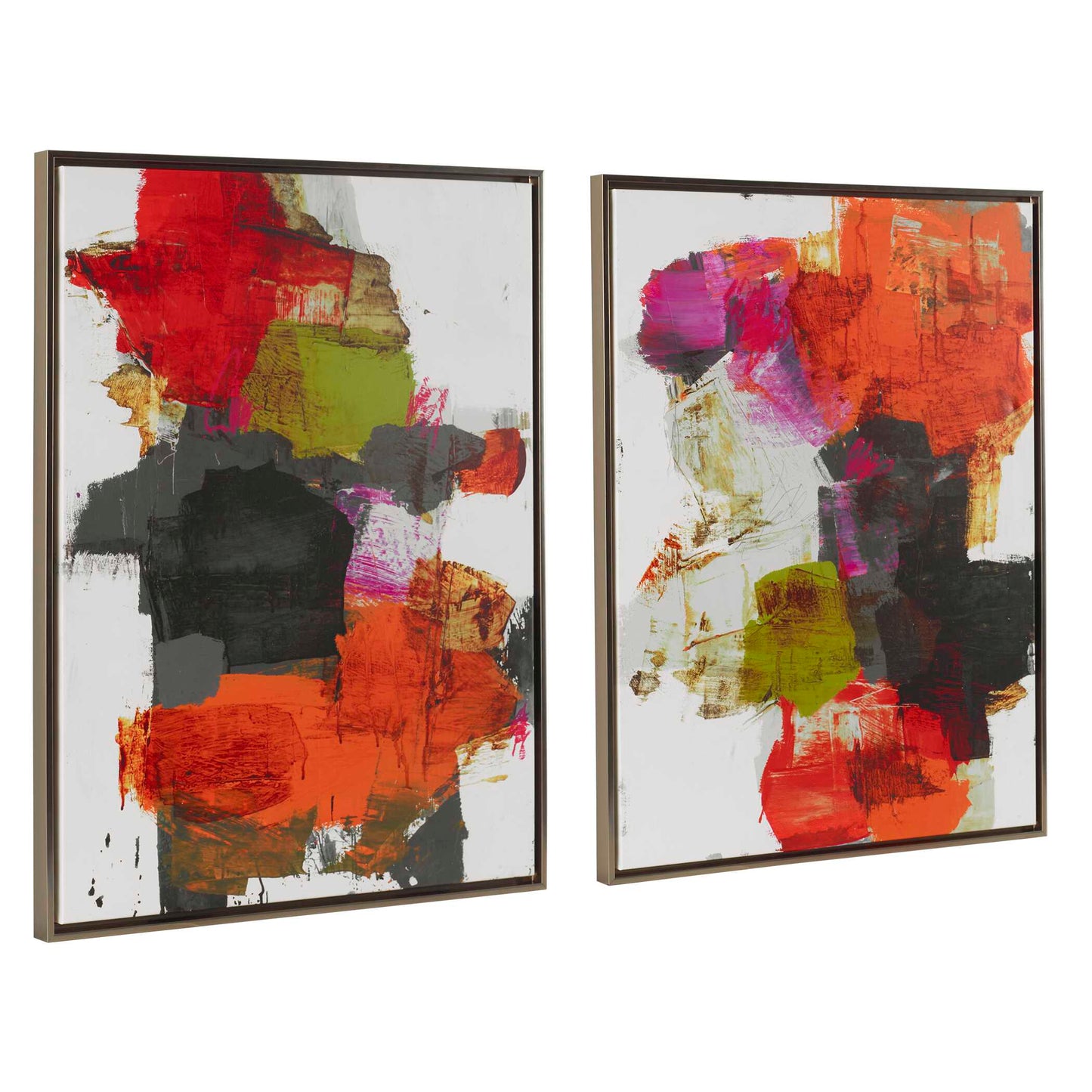 Uttermost Tried And True Framed Abstract Art Set/2