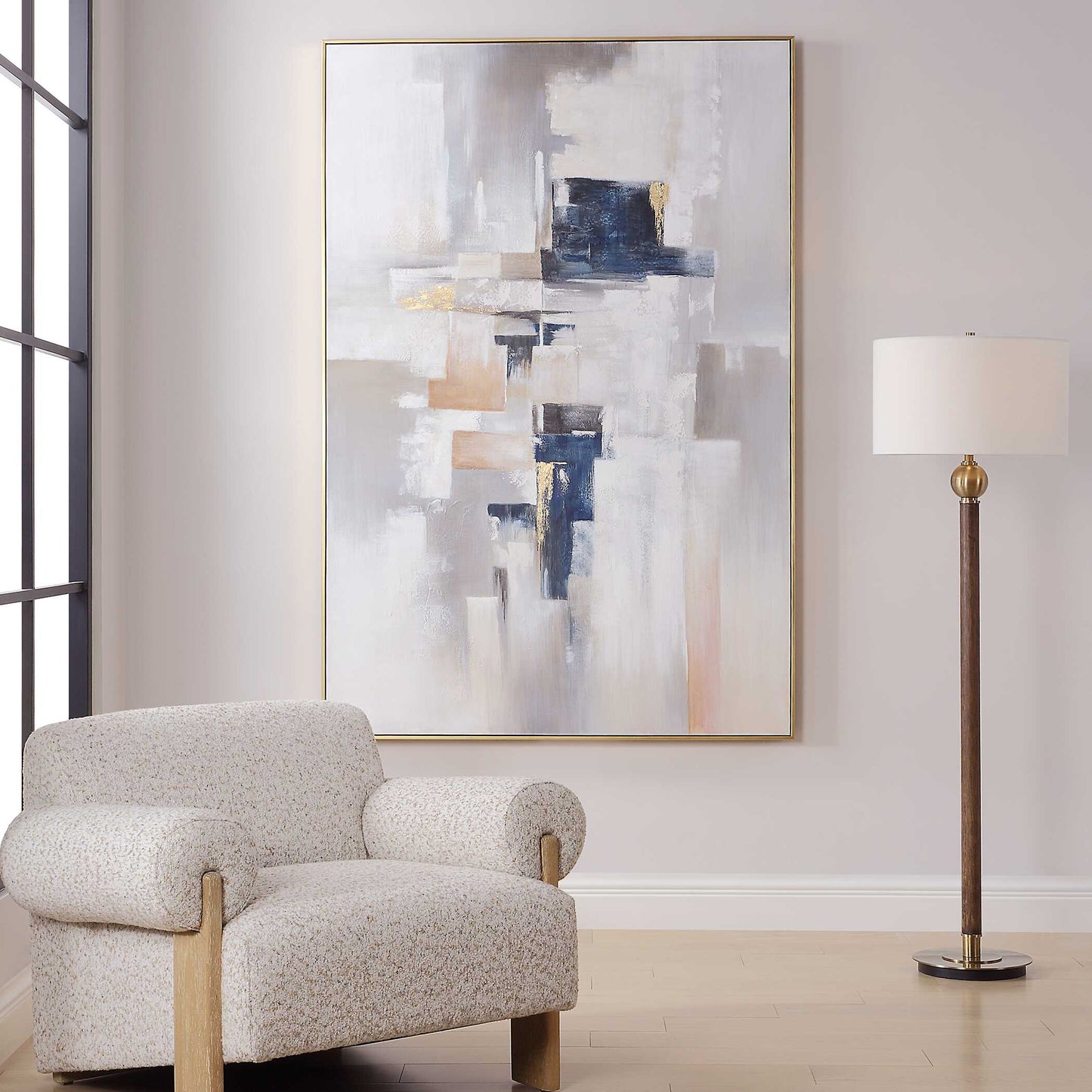 Uttermost Waterfront Geometric Abstract Art
