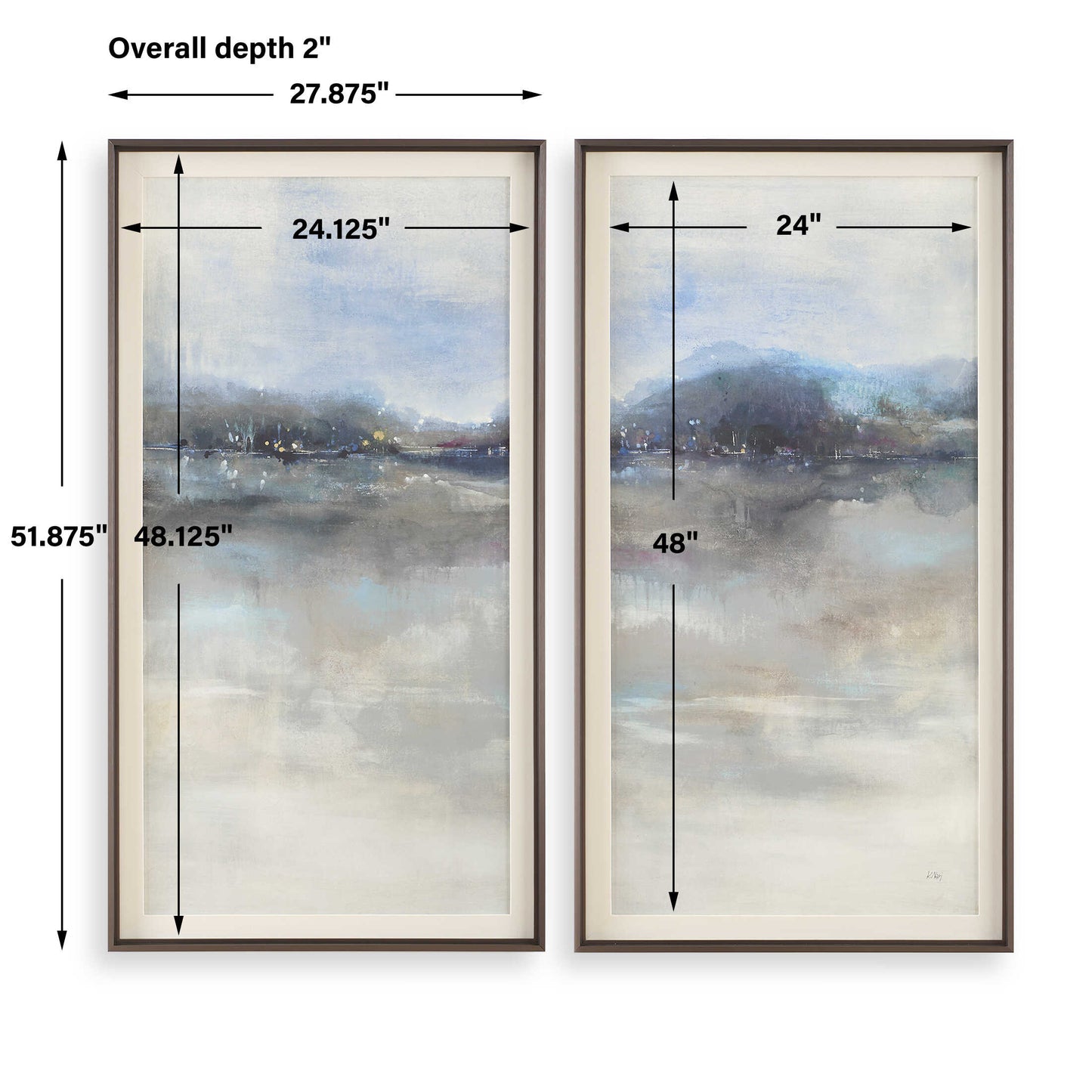 Uttermost Thinking Of You Landscape Prints Set/2