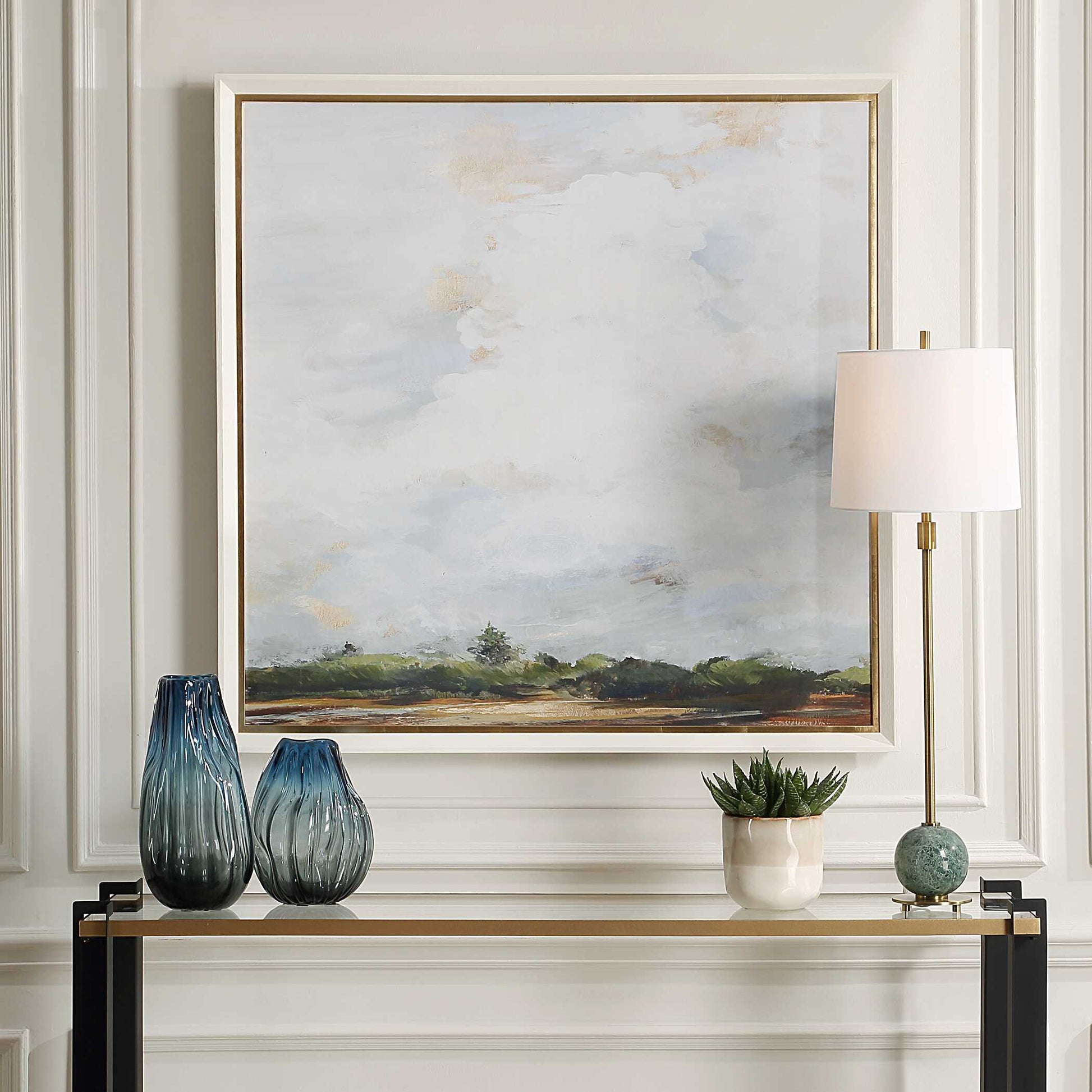 Uttermost Whispering Cloudscapes Landscape Print