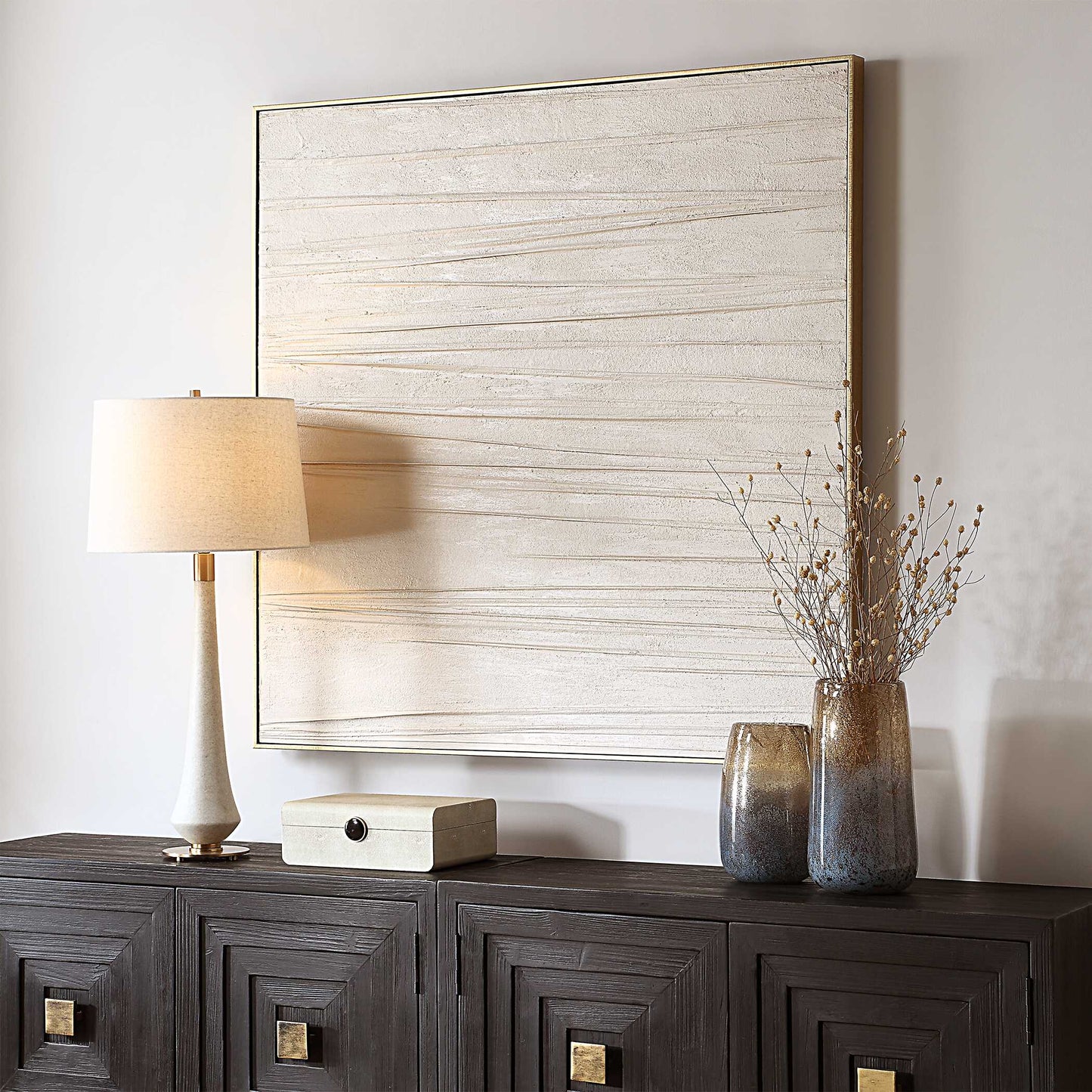 Uttermost Walking The Line Minimalist Canvas Art