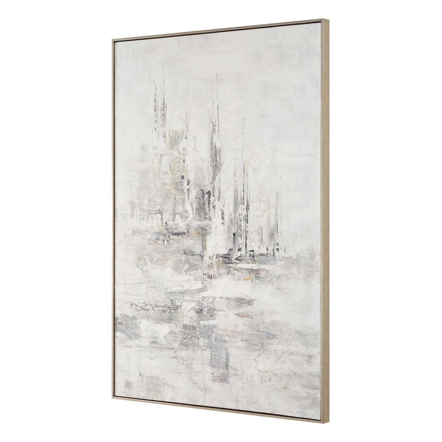 Uttermost Hours In Silence Abstract Art