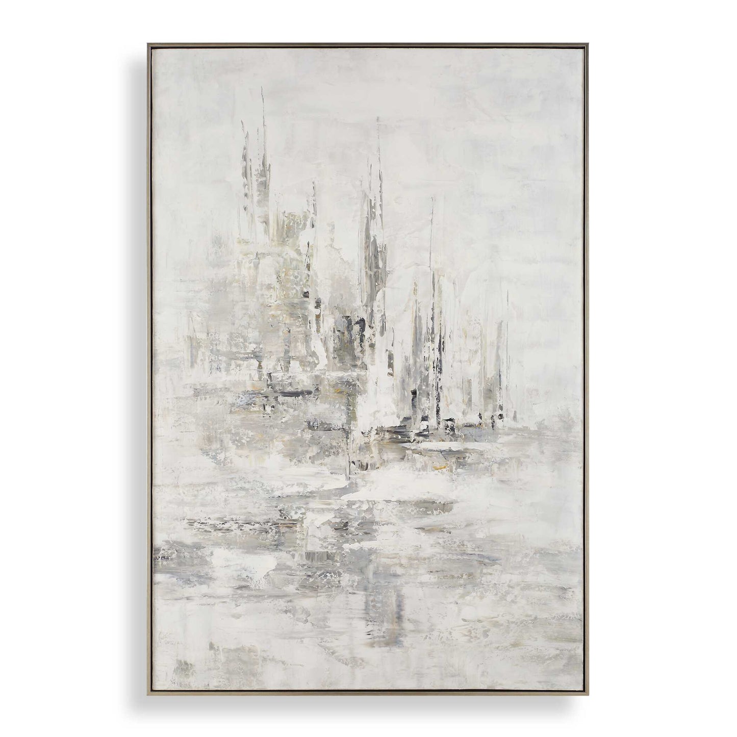 Uttermost Hours In Silence Abstract Art