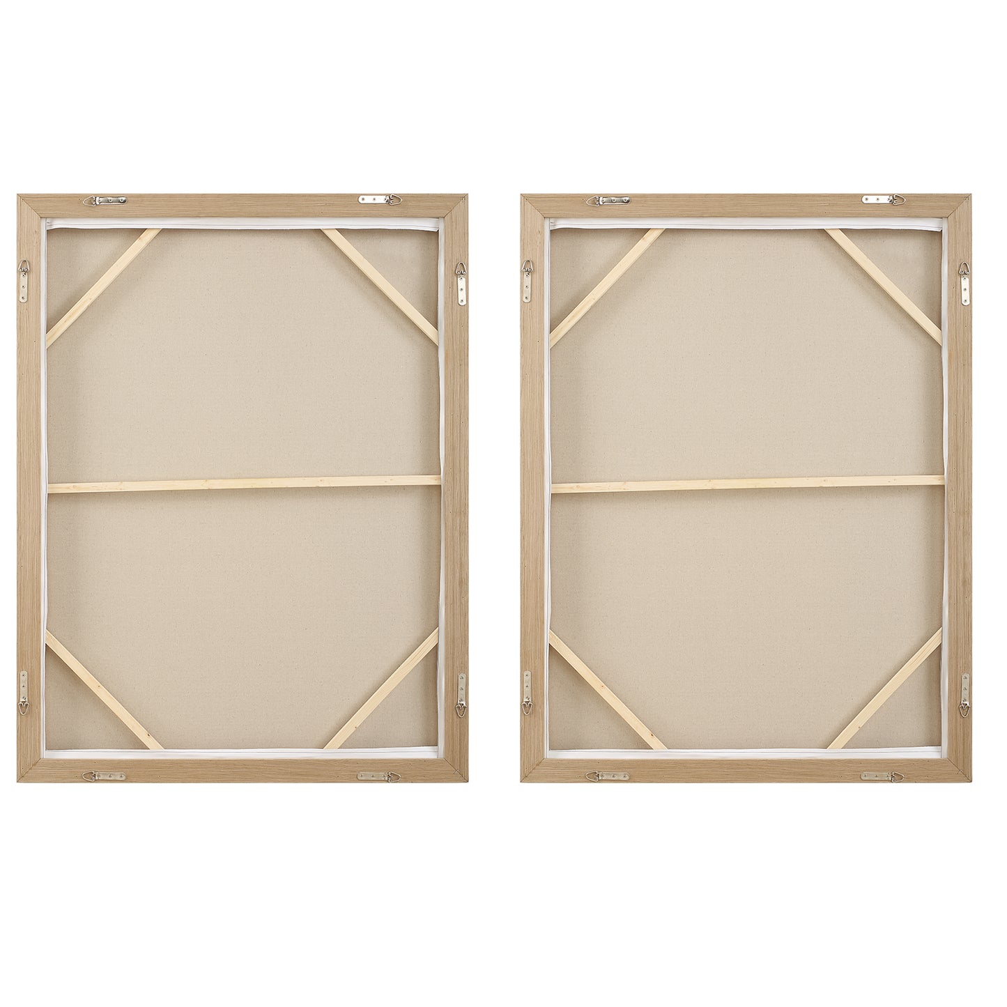 Uttermost Molten Patina Framed Canvases Set/2