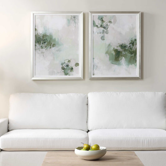 Uttermost Heat Of The Moment Hand Painted Canvas
