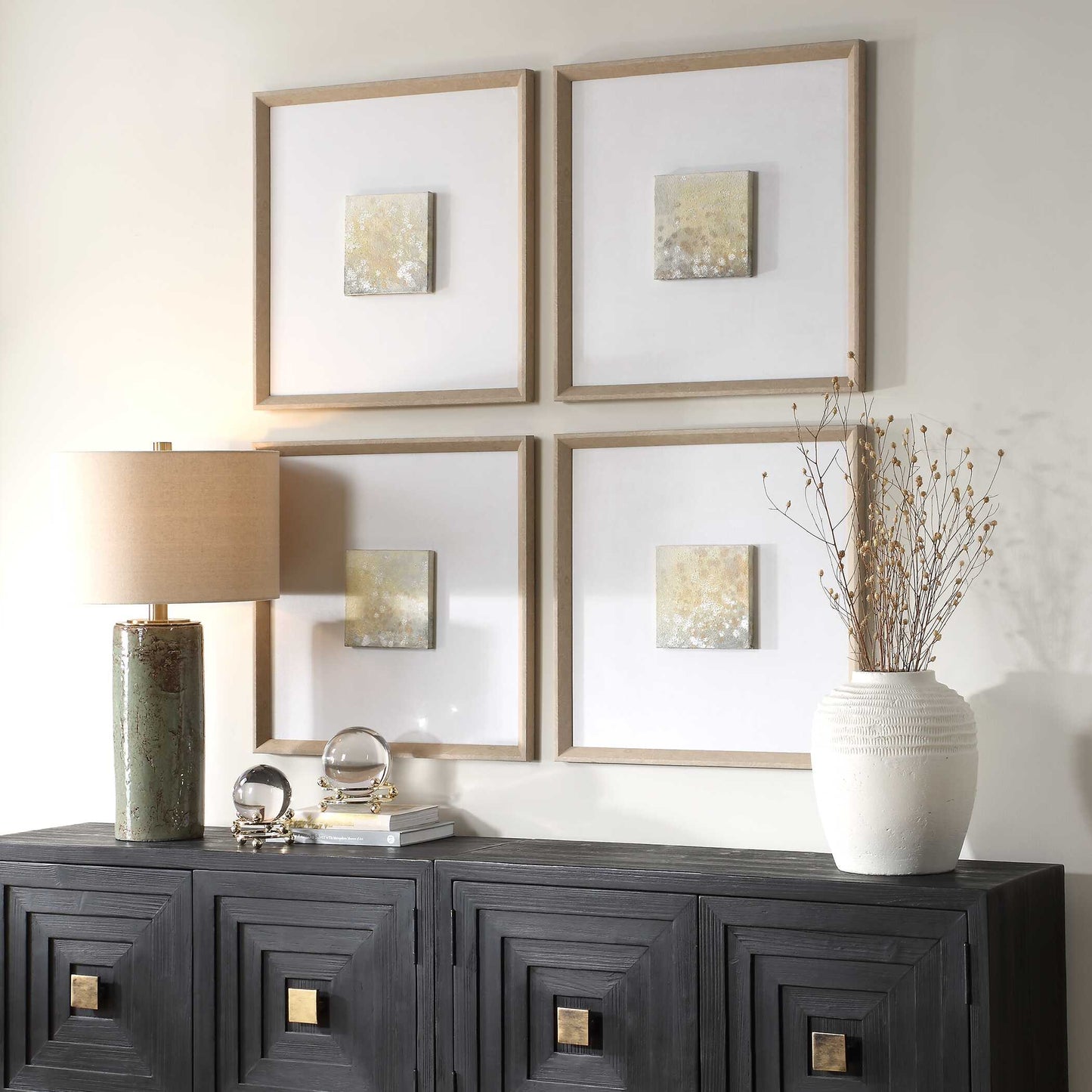 Uttermost Now & Then Abstract Art Set/4