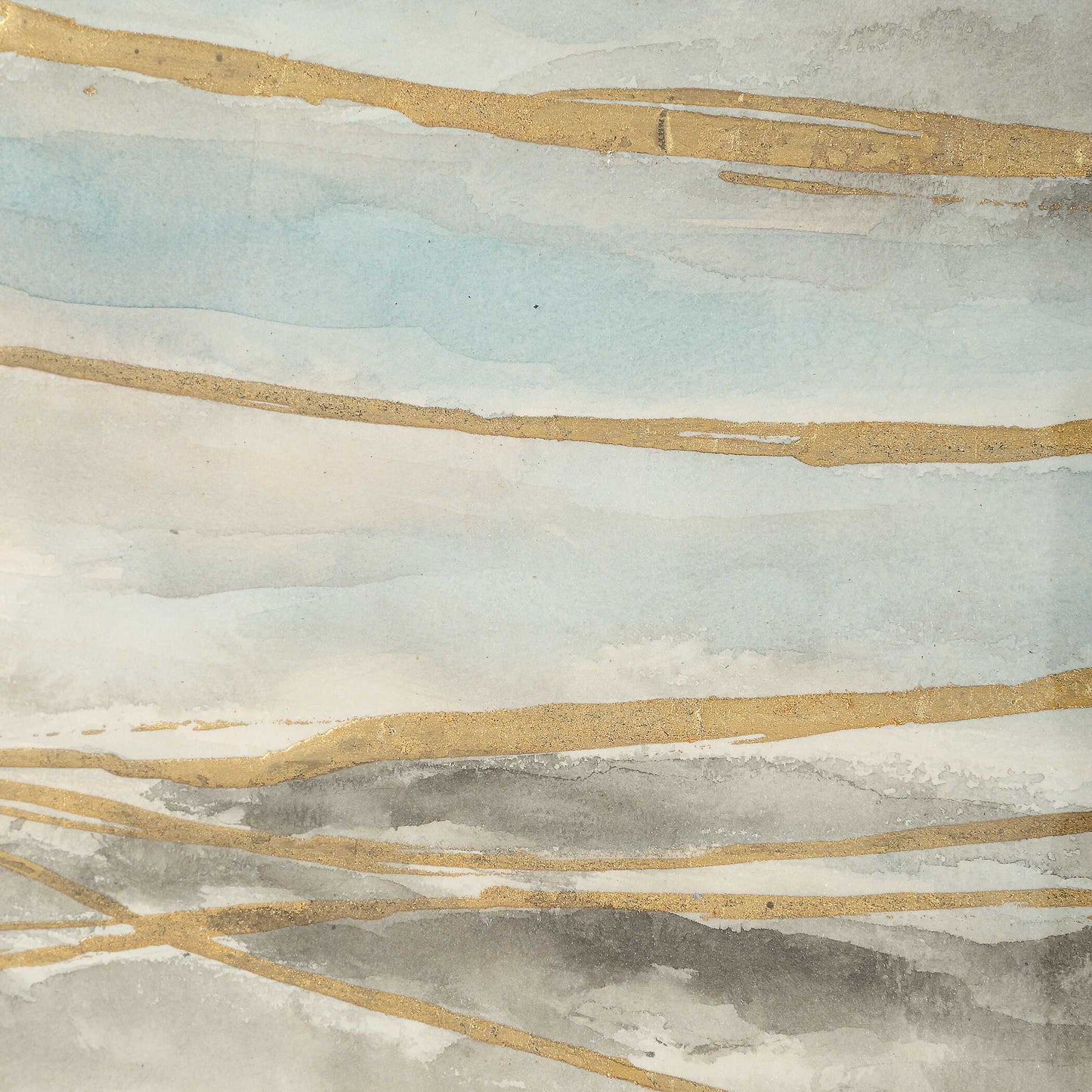 Uttermost So Golden Abstract Landscape Prints Set/2