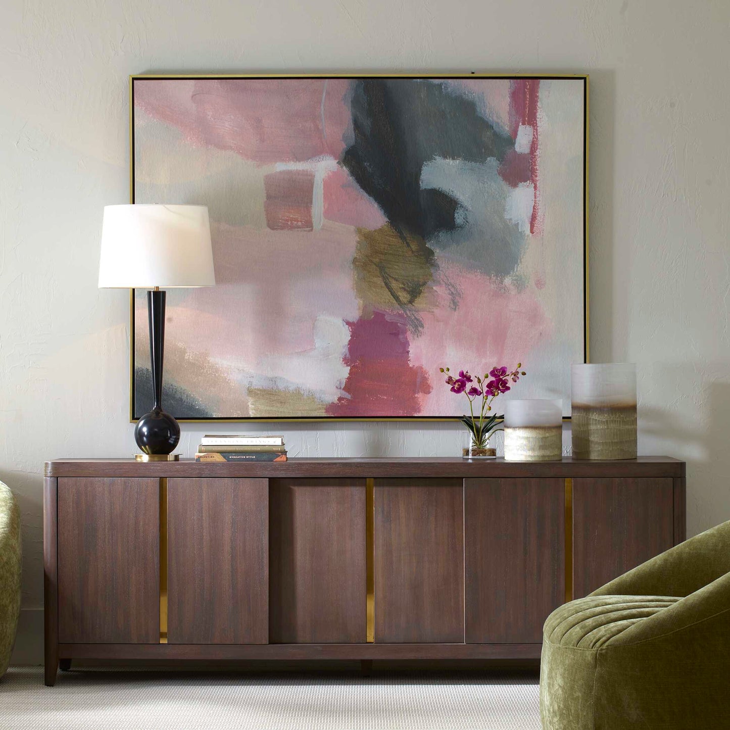 Uttermost Process Framed Abstract Art