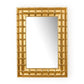 Gold Hammered Mirror 24x43