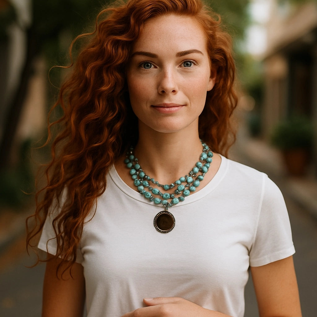 Amazonite Layered Necklace
