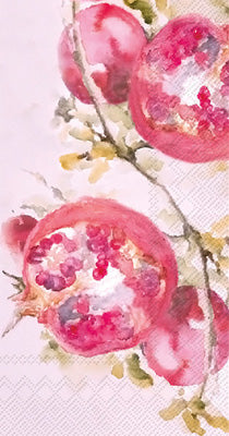 Pomegranate Guest Towels