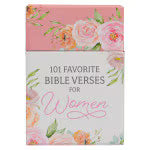 101 Favorite Bible Verses for Women Pink Floral Box of Blessings