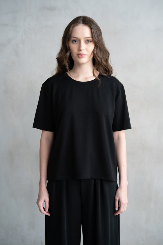 Luxe Crew Neck Tee