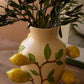 Lemon Ceramic Vase