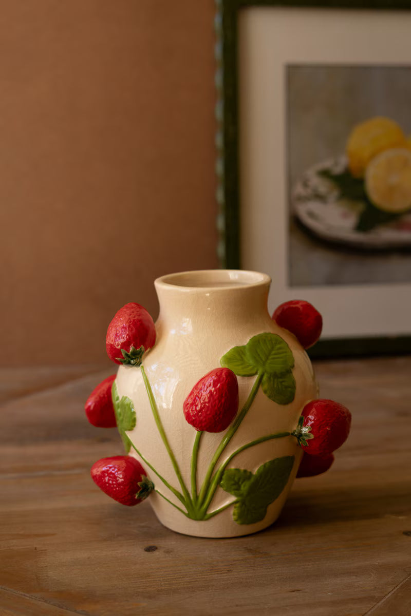 Strawberry Vase