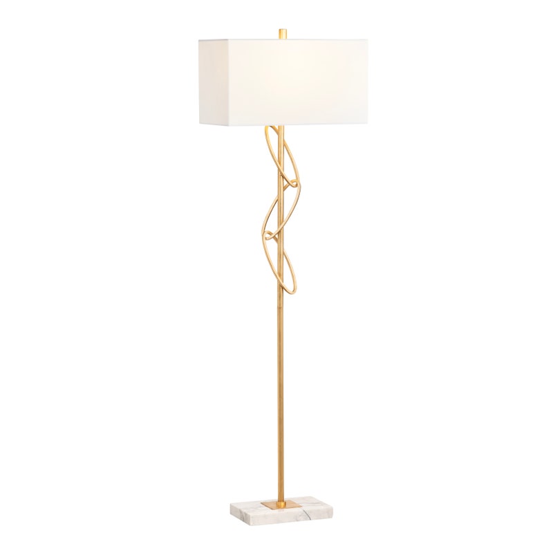 Crestview Ringo Free Style Triple Rings Floor Lamp