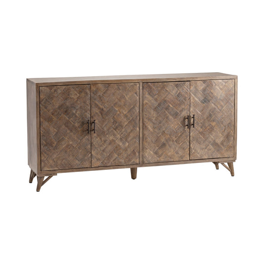 Crestview Collection Rowley Herringbone Sideboard CVFNR663