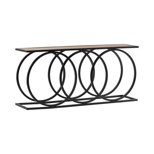 Crestview Collection 3 Circles Console Table CVFNR723