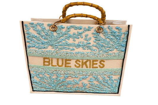 Tiana Tote Blue Skies