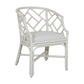 Chippendale Rattan Barrel Chair