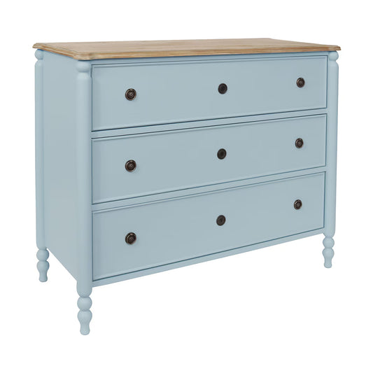 Powder Blue 3 Drawer Dresser