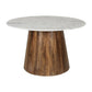 48" Round Marble Dining Table,