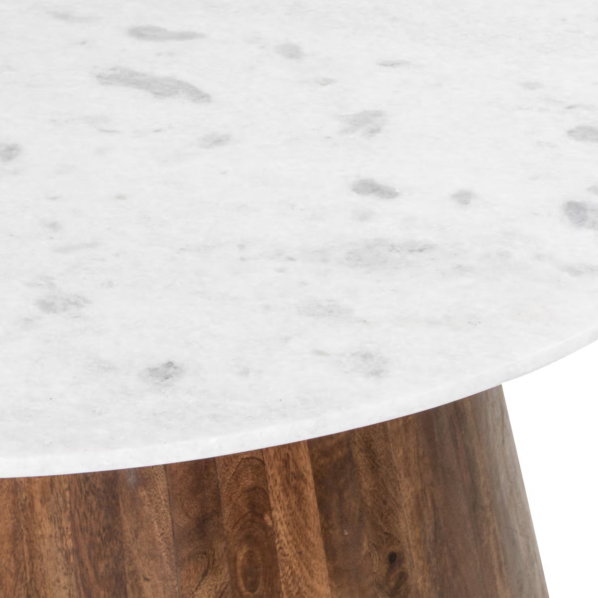 48" Round Marble Dining Table,