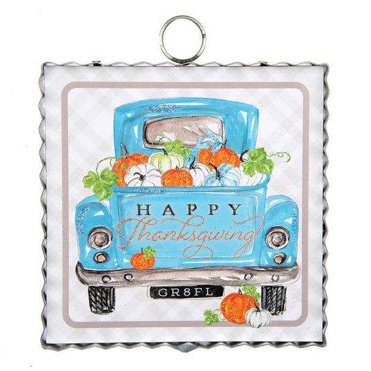 Mini Gallery Blue Truck