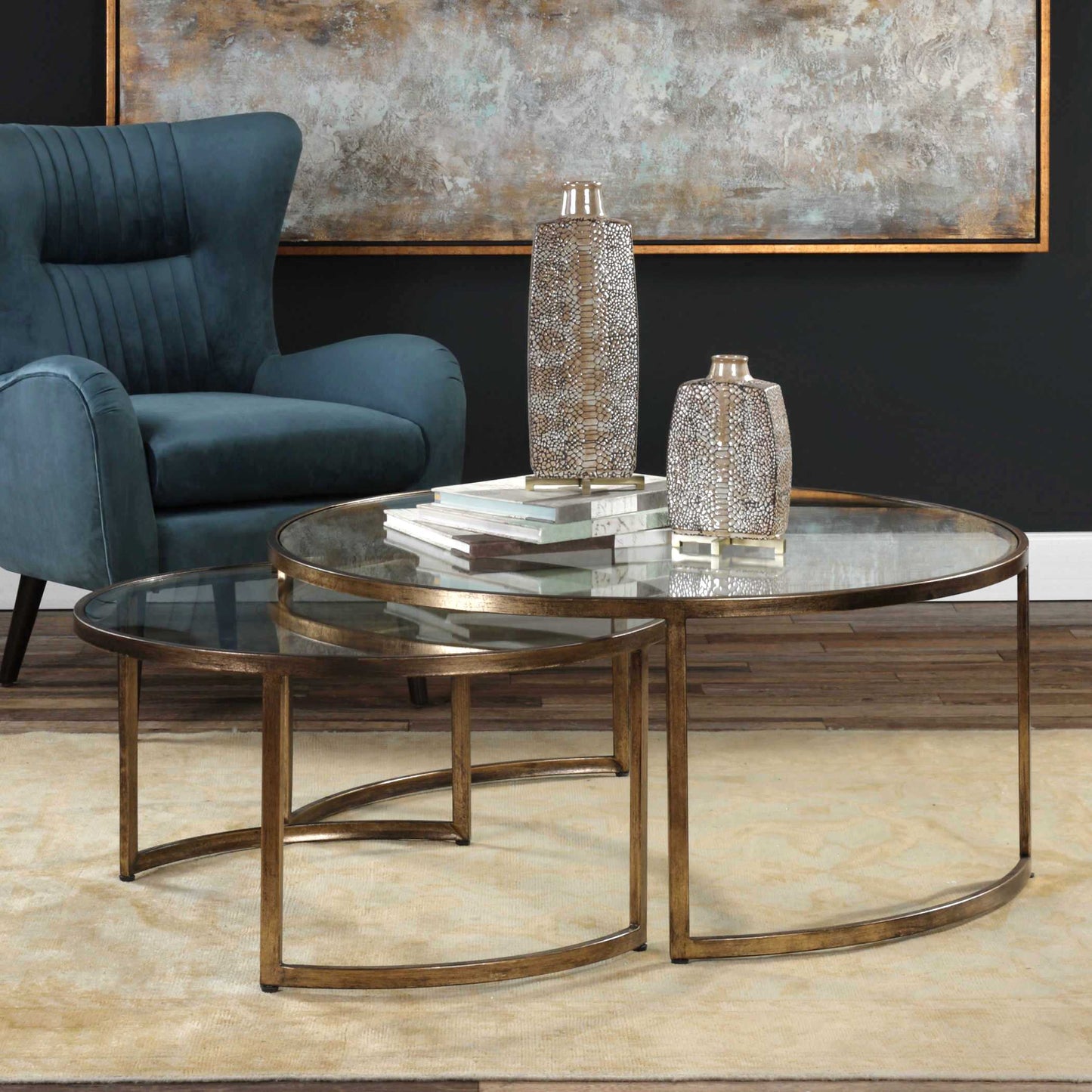 Uttermost Rhea Nested Coffee Tables Set/2