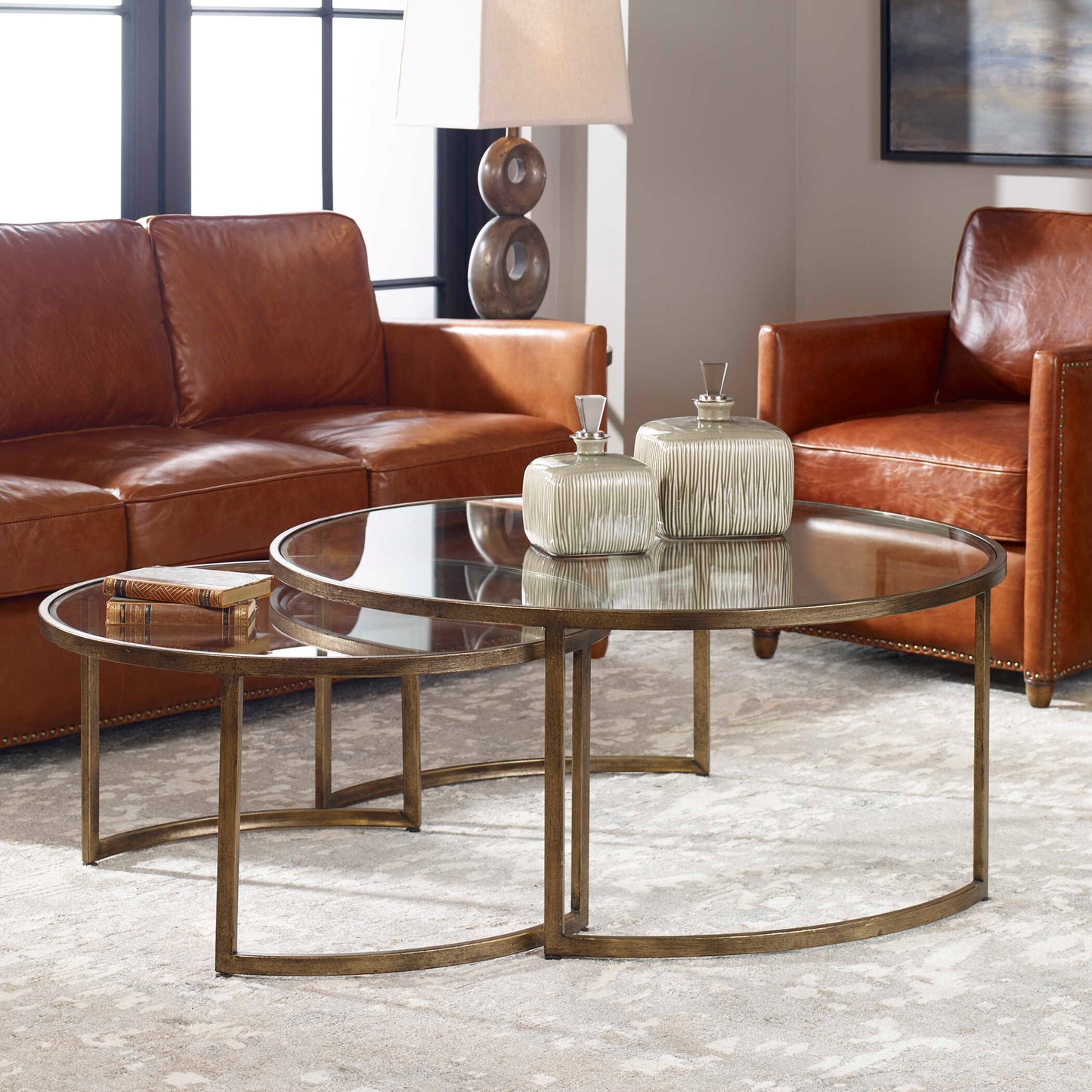 Uttermost Rhea Nested Coffee Tables Set/2