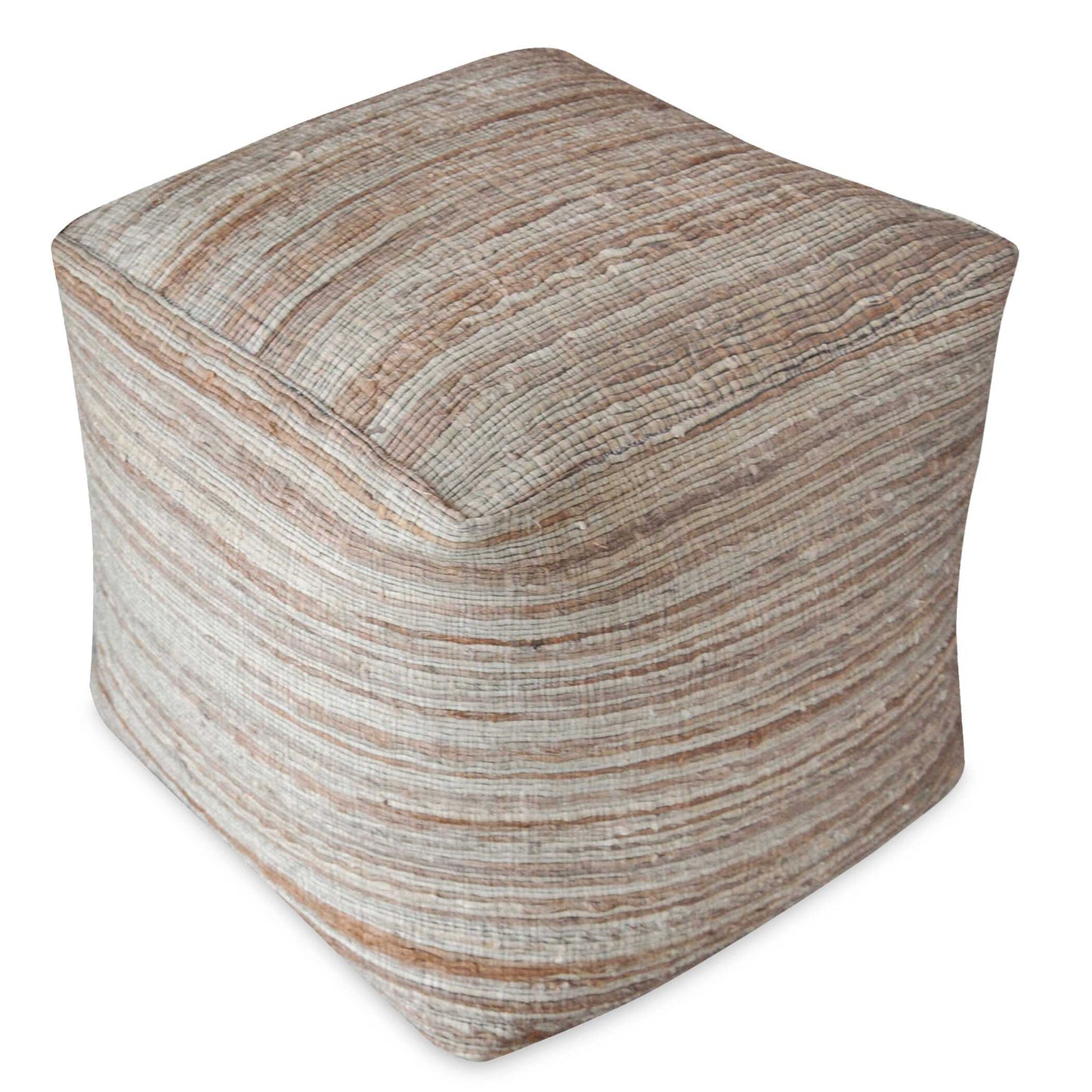 Uttermost Shiro Beige Pouf