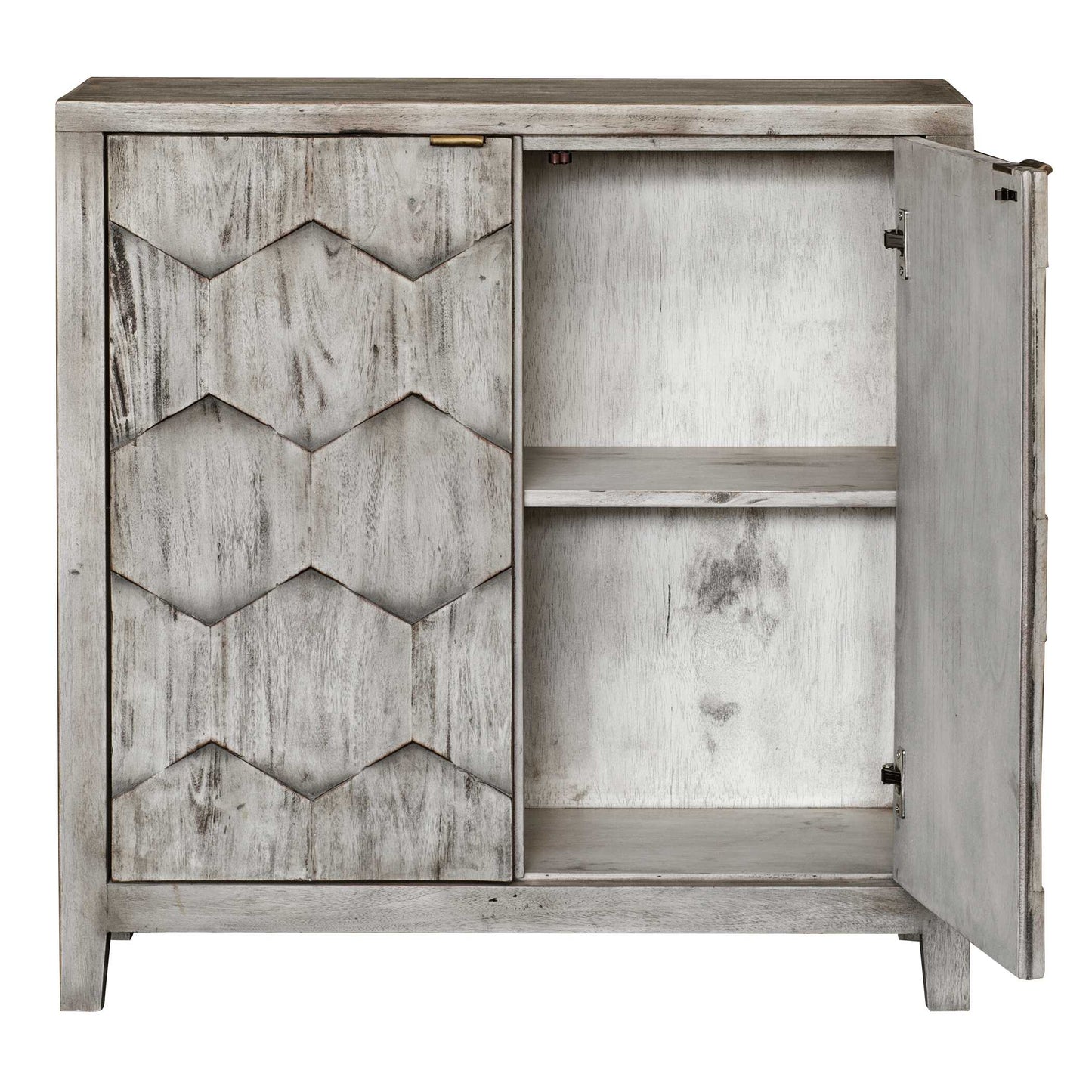 Uttermost Catori Smoked Ivory Console Cabinet
